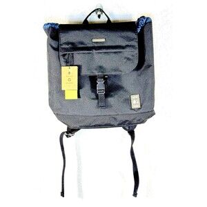 Lefrik Scout Backpack Black  Eco-Friendly Recycled PET Laptop Rucksack